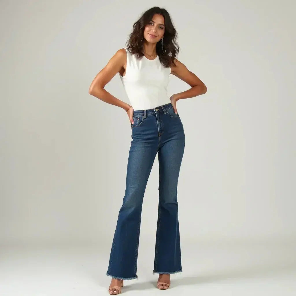 High Waist Flare Jeans - How to Nail High Waist Flare Jeans for Every Figure
