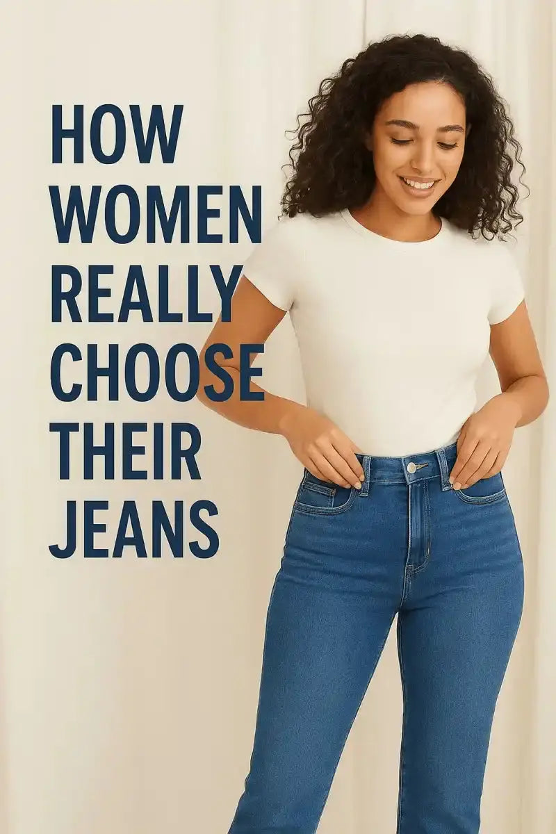 How Women Really Choose Their Jeans: The Fit, the Feel, and the Confidence Factor - Sleekdenim.com